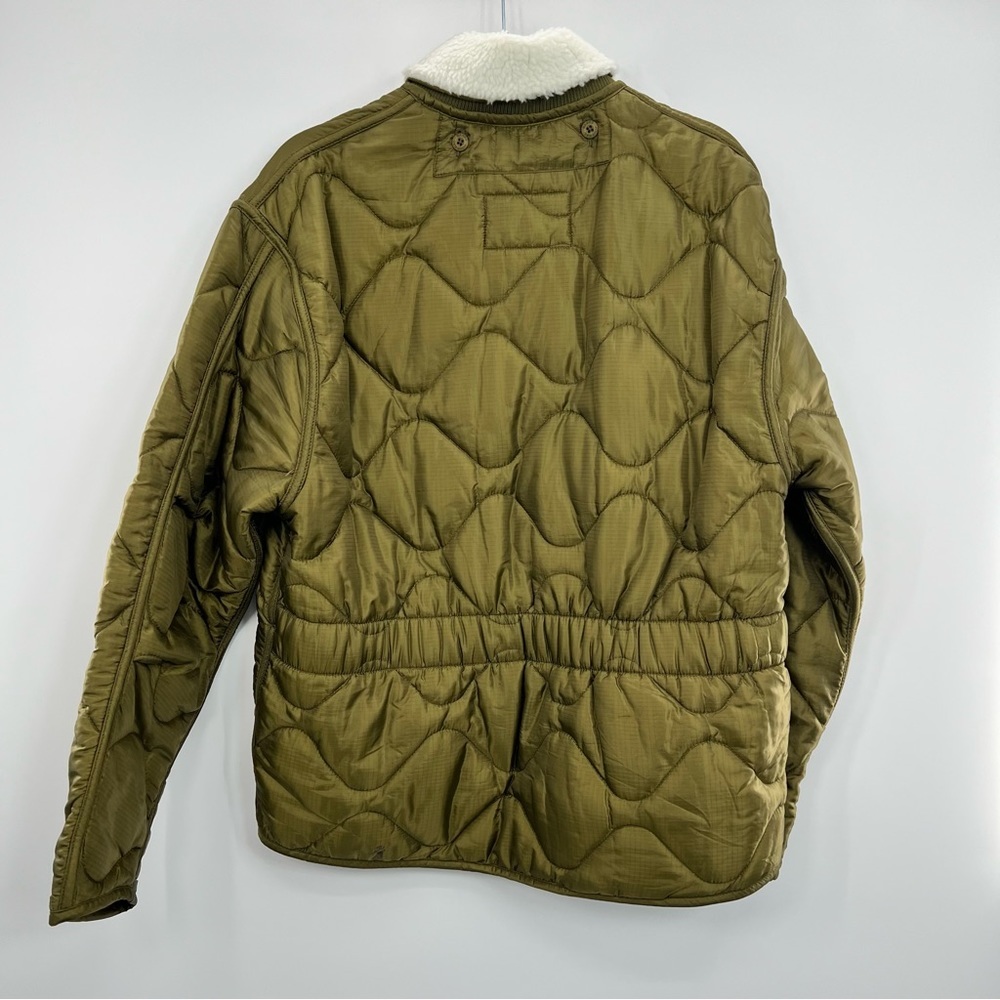 NWT Banks Journal Georgia Jacket Sherpa Collar Mid-Weight Quilted Weave XL M - Picture 12 of 16